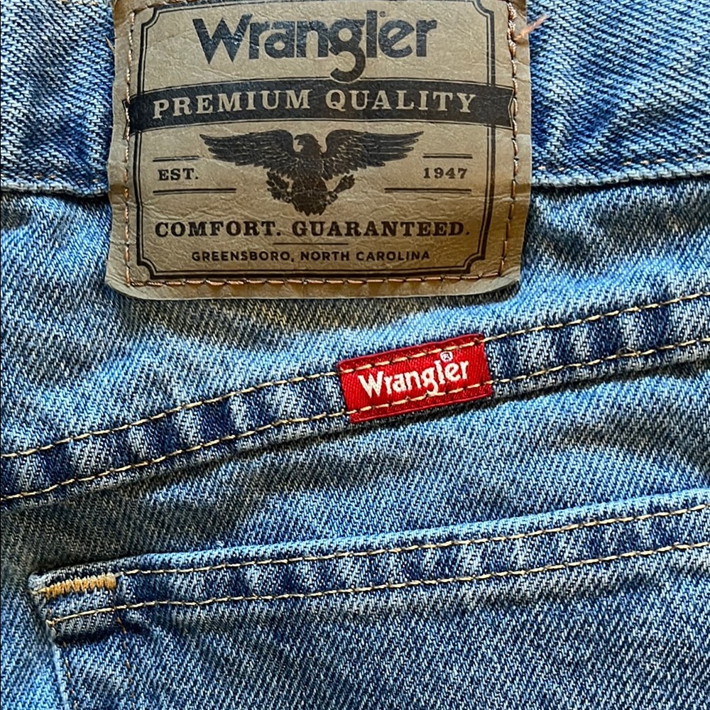 Baggy Wrangler Blue Jeans